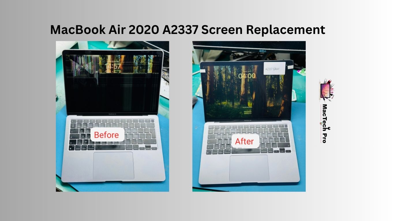 MacBook Air 2020A2337 Screen Replacement